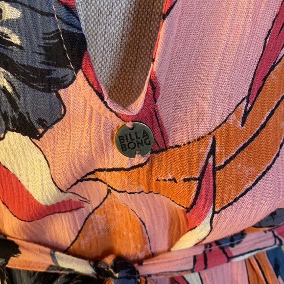 Billabong Sumer Wrap Dress size M/L - Picture 5 of 7